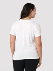 Wrangler Biele dámske tričko Wrangler XL