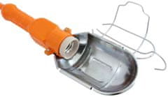 XLtools Lampa dielenská montážna, závit na žiarovku E27, 10 m kábel, 230V