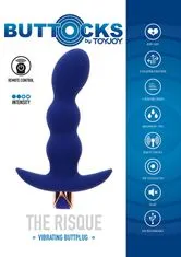 Toyjoy ToyJoy The Risque Buttplug (Blue)