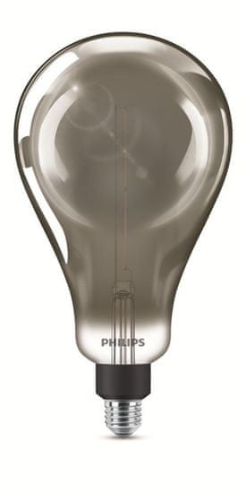Philips Vintage LED žiarovka 8718696815106 E27 A160 6,5W 270lm 4000K dymová