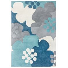 Flair Kusový koberec Zest Retro Floral Blue 120x170