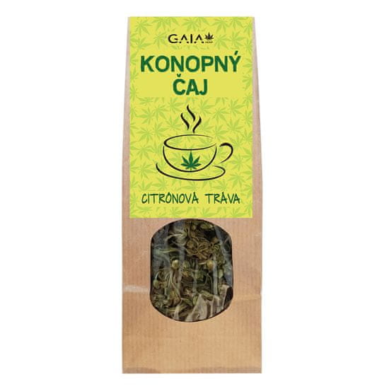 GaiaHemp Konopný čaj - citrónová tráva