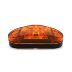 motoLEDy Obrysové svietidlo 2 LED 12-24V Oranžová