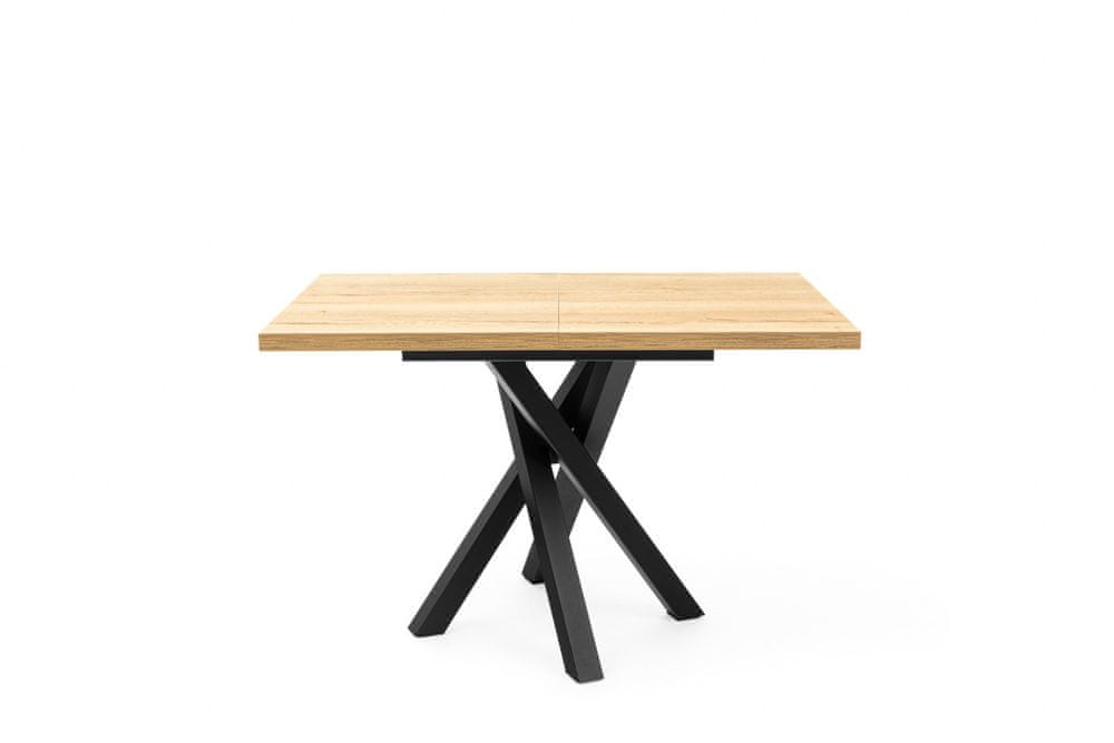 eoshop Jedálenský stôl DAMIAN 120/160×80 rozkladacia S301 (Prevedenie: Dub sonoma)