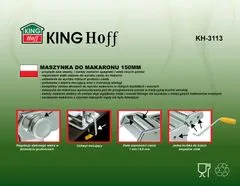 KINGHoff Stroj na cesto a cestoviny a raviol 3 v 1 Kh-3113