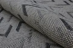 Ayyildiz Kusový koberec Yukon 5651Z Ivory Dark Grey – na von aj na doma 120x170
