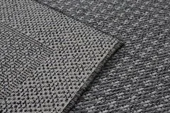 Ayyildiz Kusový koberec Yukon 5646Z Ivory Dark Grey – na von aj na doma 120x170