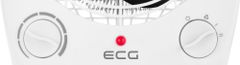 ECG teplovzdušný ventilátor TV 3030 Heat R, White