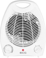 ECG teplovzdušný ventilátor TV 3030 Heat R, White