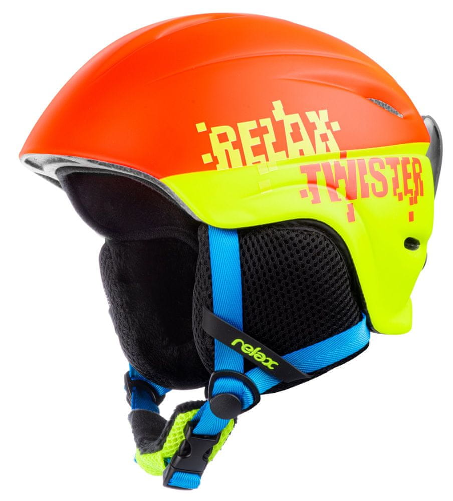 Relax detská helma Twister, oranžová, XS