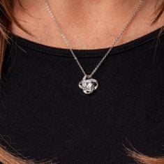 Lovilion Dámsky strieborný náhrdelník so zirkónovými kryštálikmi - Mojej priateľke - valentínsky darček pre priateľku | JULIET