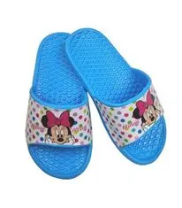 E plus M Dievčenské šľapky Minnie Mouse modré 27-34