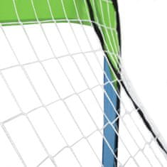 Spokey GOALKEEPER samorozkladacia futbalová bránka, 2 ks, zeleno-modrá