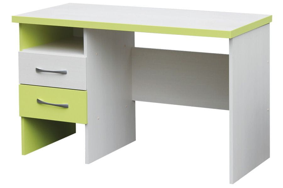 eoshop Písací stôl univerzálny NICK C010 (Prevedenie: Creme zelená)
