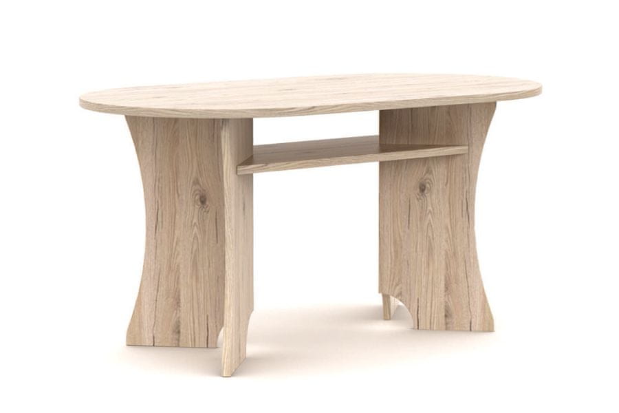 eoshop Konferenčný stôl Martin 60×110 K01 (Prevedenie: Dub sonoma)
