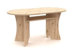 eoshop Konferenčný stôl Martin 60×110 K01 (Prevedenie: Hnedá)