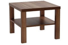 eoshop Konferenčný stôl Lubko 55×55 K116 (Prevedenie: Hnedá)