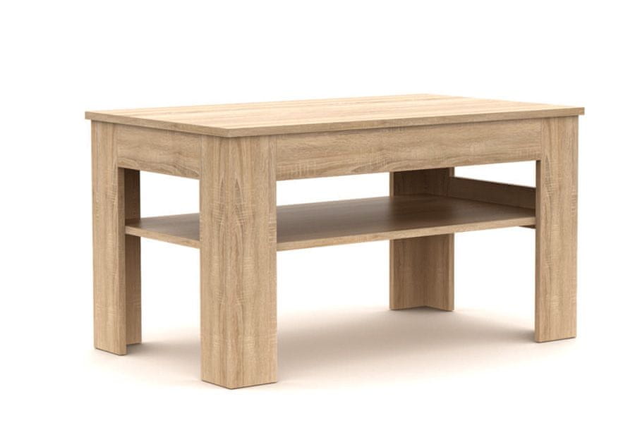 eoshop Konferenčný stôl Ctirad 60×110-147 K140 (Prevedenie: Dub sonoma)