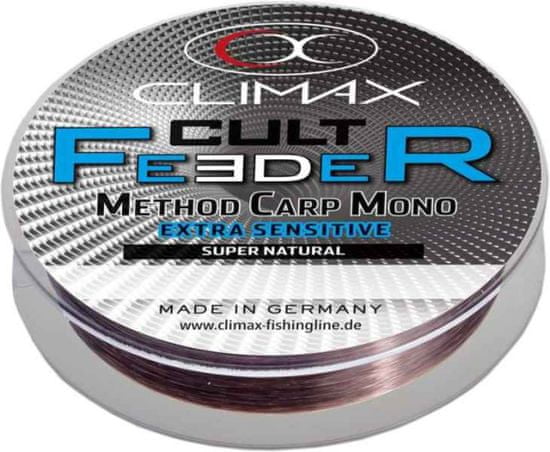 Climax Feedrové vlasce Cult Feeder Method 300m - hnedý 0,30mm / 7,4kg