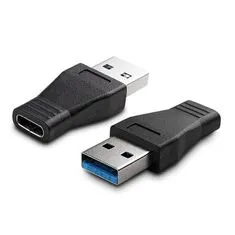 Northix Adaptér USB 3.0 na USB-C, adaptér OTG 