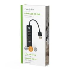 Northix USB-Hub 2.0 - 4x USB port 