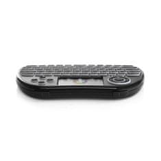 Northix P9 Mini bezdrôtová podsvietená klávesnica pre PC/TV-Box 