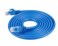 Northix 200 cm Cat5e 1000 Mbps Ethernet / sieťový kábel – modrý 