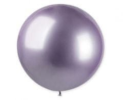 Gemar latexové balóniky - chrómované fialové - lesklé - 5 ks - 80 cm