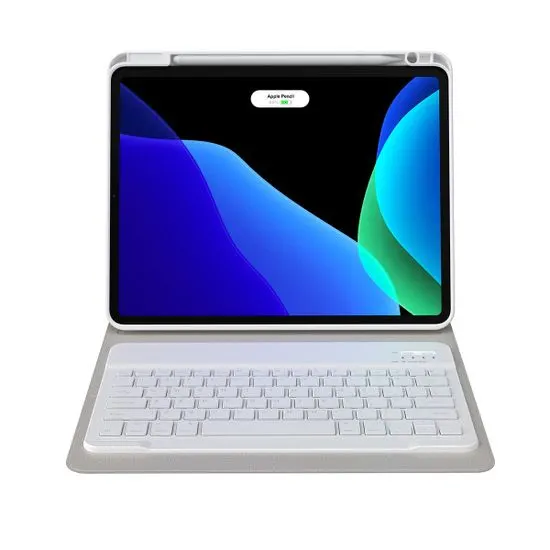 BASEUS Brilliance puzdro s klávesnicou na iPad 11'' 2021/2020/2018, biele