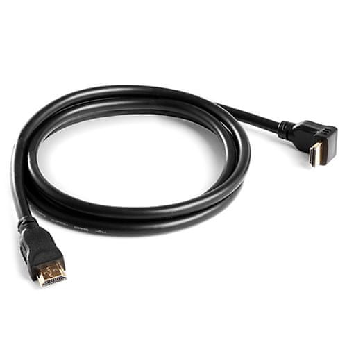 Meliconi Prepojovací HDMI kábel , 497013, 1.5 m, s 90° konektorom