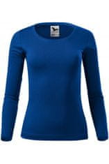 Malfini Dámske tričko s dlhými rukávmi, kráľovská modrá, XS