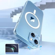 Ugreen Magnetické gélové puzdro pre Apple iPhone 14 Plus - Transparentná KP22534