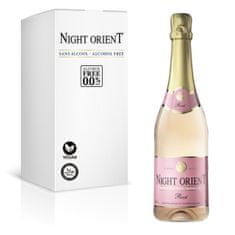 Night Orient Rosé Sparkling 0,75L - Nealkoholické ružové šumivé víno (prosecco) 0,0% alk.