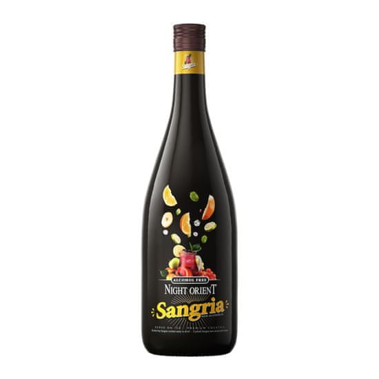 Night Orient Sangria 1,0L - Nealkoholický bezlepkový koktail 0,0% alk.