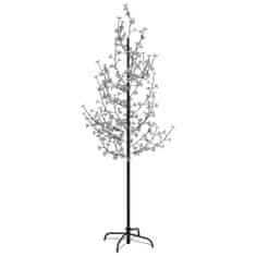 Vidaxl Kvitnúca čerešňa LED strom teplá biela 220 LED 220 cm