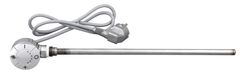 AQUALINE , Elektrická topná tyč s termostatom, rovný kabel, 500 W, Chróm, LT67445
