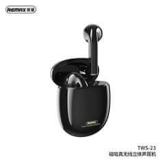REMAX Bezdrôtové sluchátka TWS-23 čierna