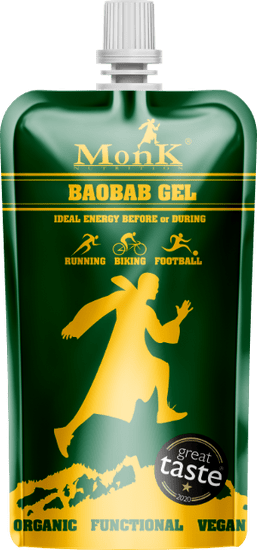 Monk Nutrition Bio energetický gél Monk Baobab Gel 70g