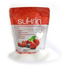 SUKRIN Klasik , prírodná náhrada cukru s erytritolom, bezkalorické sladidlo pre keto a nízkosacharidovú diétu, 500 g