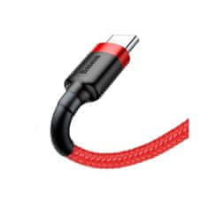 BASEUS Cafule USB-C kábel 3A 1m červený