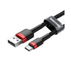 BASEUS Cafule USB-C 1m prepojovací kábel čierny