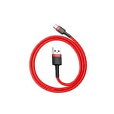 BASEUS Cafule USB-C kábel 2A 3m červený