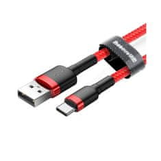 BASEUS Cafule USB-C kábel 2A 3m červený