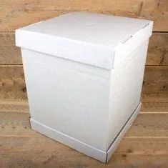 FunCakes Tortová krabica na poschodovú tortu pevná 52x52x70cm -