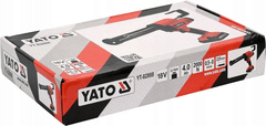 YATO Yato Pištoľ na silikón a lepidlo 18V + batéria.