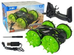 Lean-toys Obojsmerný obojživelný diaľkovo ovládaný zelený 2.4G