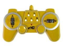 Lean-toys Diaľkovo ovládaný sklápač so zvukom 2.4G žltý