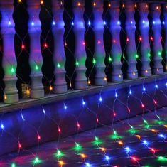 VELMAL Vianočná LED svetelná sieť - 160 diód, 260x200 cm, mix farieb