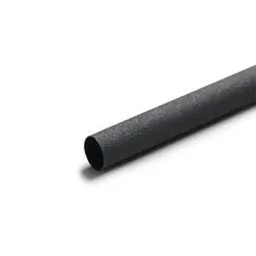 Bamboo EURO STRAWS - Prírodná minerálna slamka Basic 6x230mm, Charcoal Black, 250ks