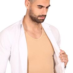 Covert Pánske neviditeľné tričko béžové (145685-410) - veľkosť XL